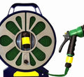 50FT FLAT GARDEN HOSE PIPE SPRAY NOZZLE 15M